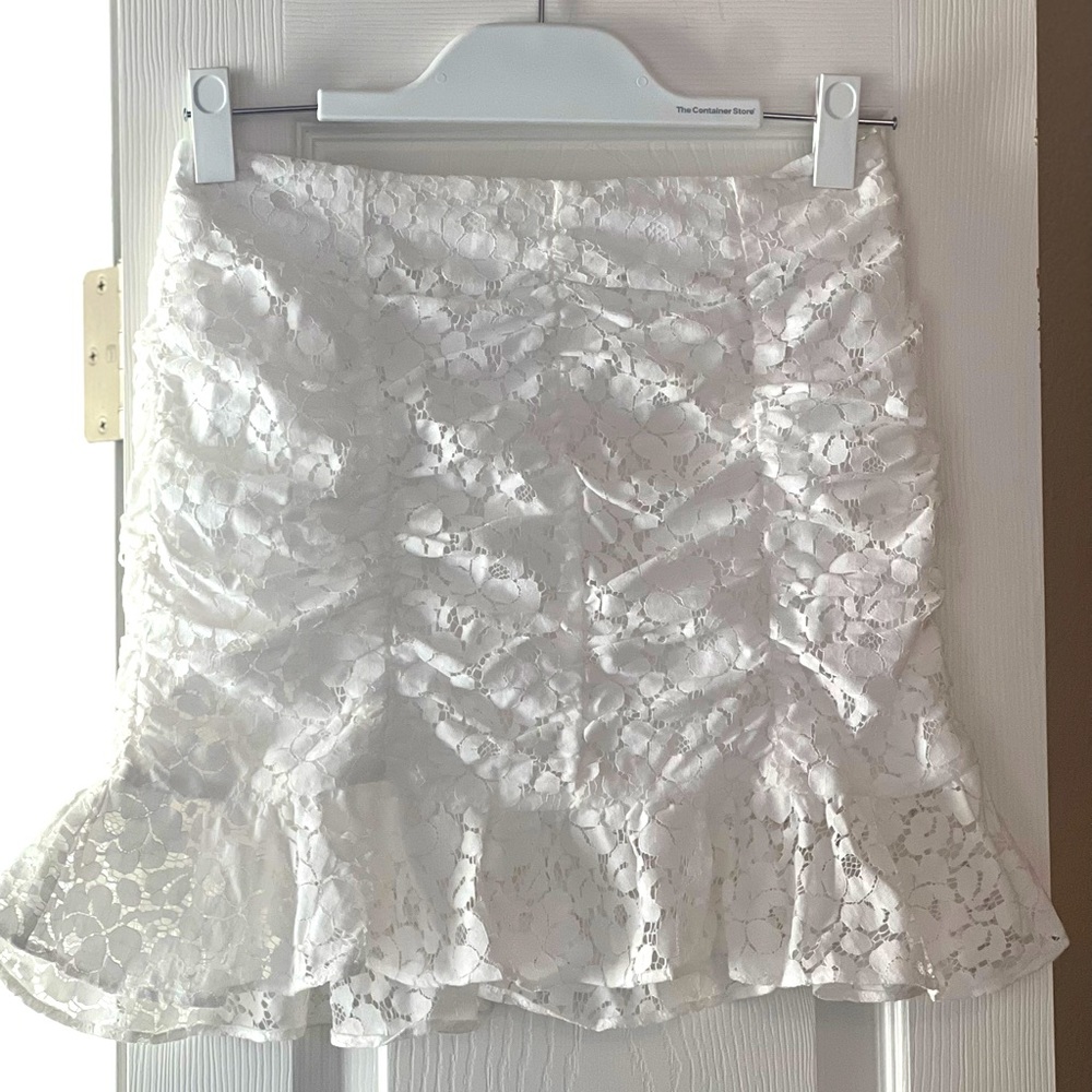 Lace Mini Skirt
